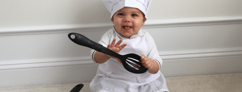 young child chef